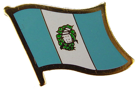 INTERNATIONAL, GUATEMALA Flag - Original Artwork, Expertly Designed PIN - 1"
