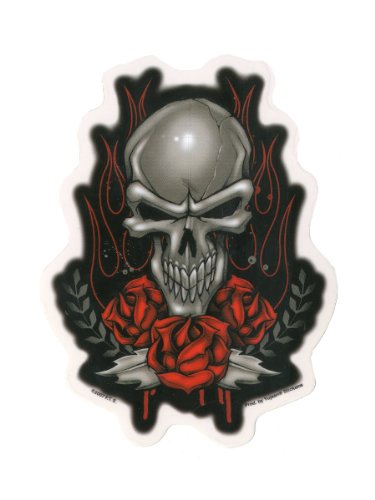 F.T.S. - Skull Roses - Sticker / Decal