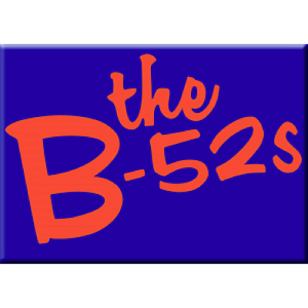 THE B-52'S LOGO FRIDGE MAGNET - American New Wave Band B-52s Decorative Artwork Refrigerator Fridge Magnet - 2.5" x 3.5"