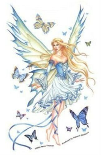 Nene Thomas - Prelude in Blue Butterfly Fairy - Sticker / Decal