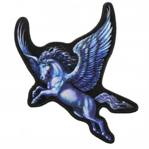 PEGASUS Iron On Patches - Embroidered Artwork Sew On Patch, 5.5" x 6.2"