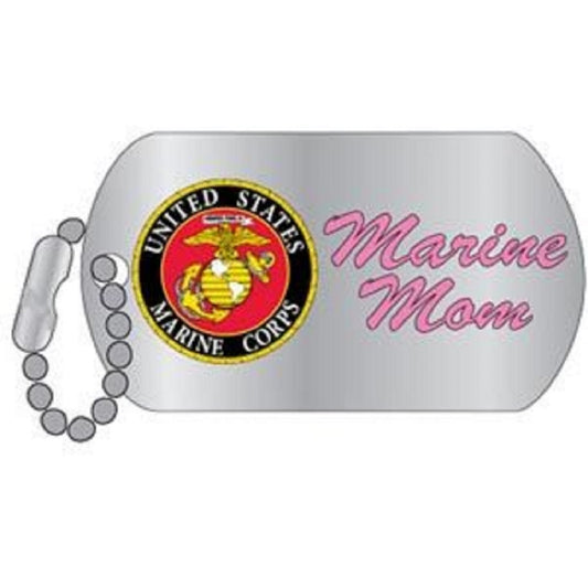 U.S. MARINES, USMC LOGO MOM - Original Artwork, Expertly Designed PIN - 1"