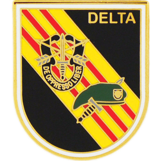 U.S. ARMY, ARMY DELTA FORCE - Original Artwork, Expertly Designed PIN - 1"
