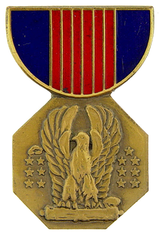 U.S. MILITARY, MEDAL SOLDIERS CORP - Original Artwork, Expertly Designed PIN - 1.1875"