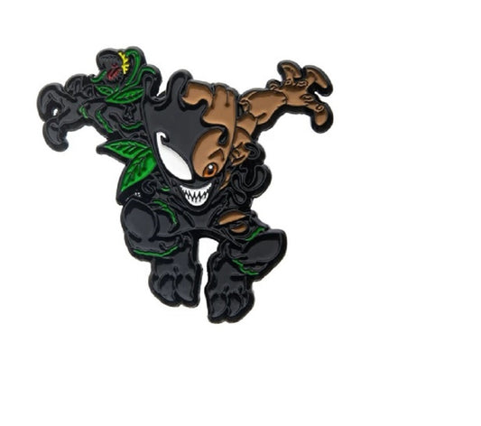 DC COMICS, VENOM GROOT ENAMEL PIN - Official Licensed Novelty Cute Enamel Lapel PIN