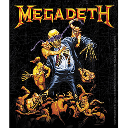 MEGADETH LITTLE DEMONS STICKER - Megadeth Orignal Artwork Premium Decal STICKER - 4.25" x 5"