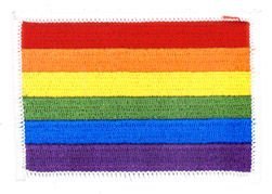 LG Rainbow Pride - 2" x 3" - Embroidered Patch