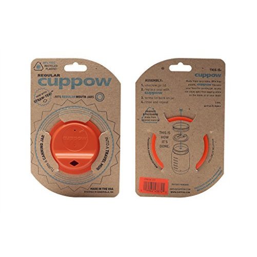 CUPPOW Regular Coral Mason Jar Lid, 1 Each