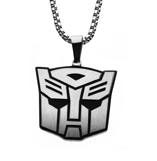 TRANSFORERMERS AUTOBOT NECKLACE - Novelty Official Licensed Stainless Steel Pendant NECKLACE