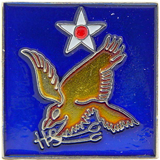 UNITED STATES AIR FORCE 002ND - Original Artwork, Expertly Designed PIN - 1"
