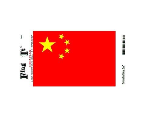 Peoples Republic of China flag decal for auto, truck or boat