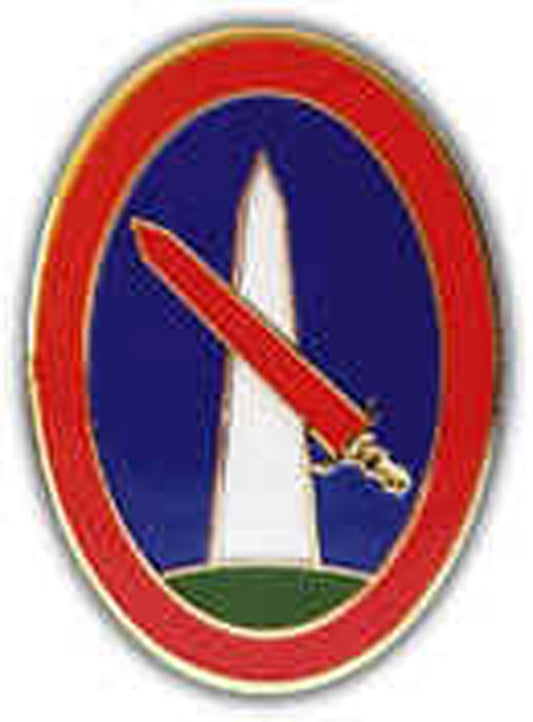 U.S. ARMY, ARMY MILITRY DC - Original Artwork, Expertly Designed PIN - 1"