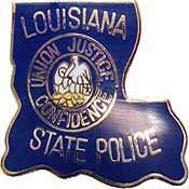 LOUISIANA STATE POLICE PIN, Union Justice Confidence Patriotic Officially Licensed USA Artwork Expertly Designed PIN, 1"