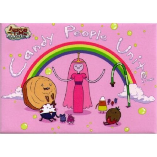 Adventure Time Candy People Unite! Magnet