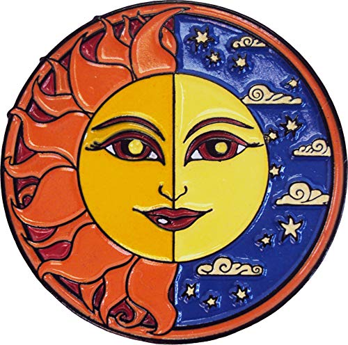 Dan Morris, Sun / Moon - Original Artwork, Enamel PIN, 1.25"