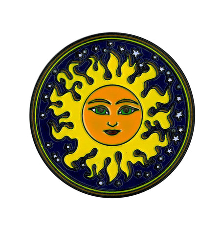 Dan Morris, Sun - Original Artwork, Enamel PIN, 1.25"