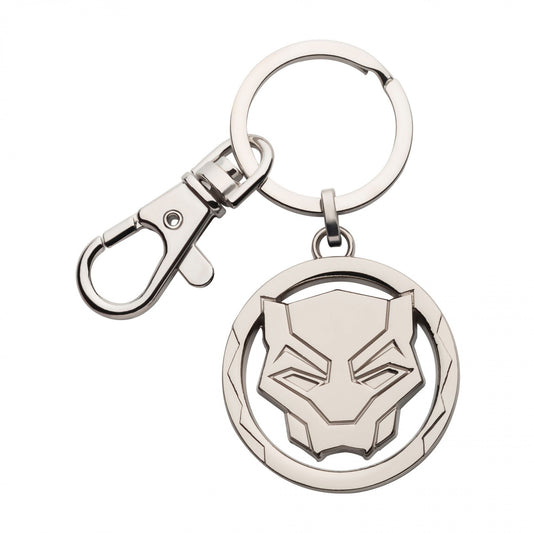 Marvel WAKANDA FOREVER Black Panther Symbol Enamel Key Chain - 4.2cm