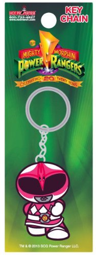 Power Ranger TV Show Pink Ranger Metal Key Chain