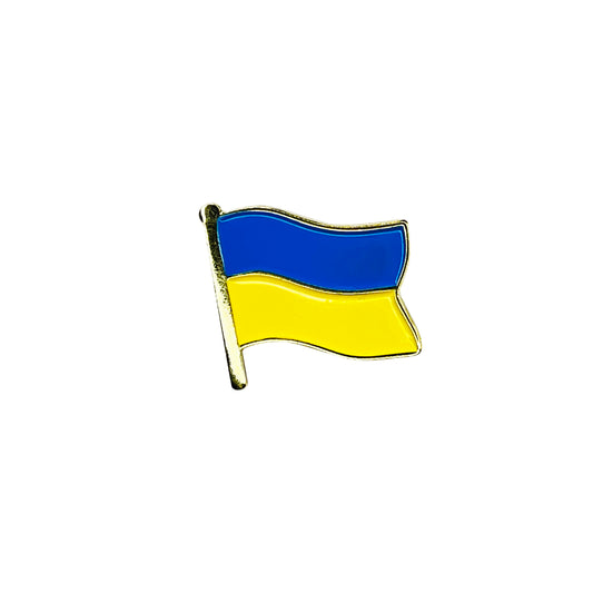 INTERNATIONAL, UKRAINE Flag - Original Artwork, Expertly Designed PIN