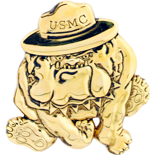 U.S. MARINES, BULLDOG 3D - Original Artwork, Expertly Designed PIN - 1.5"