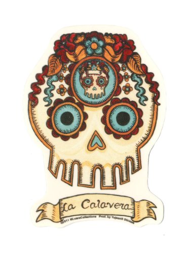 Calavera Maryann Luera Sticker