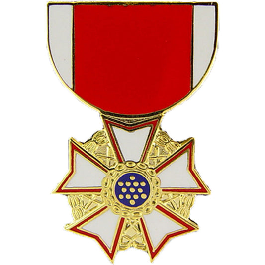 U.S. MILITARY, MEDAL LEGION OF MERIT - Original Artwork, Expertly Designed PIN - 1.1875"