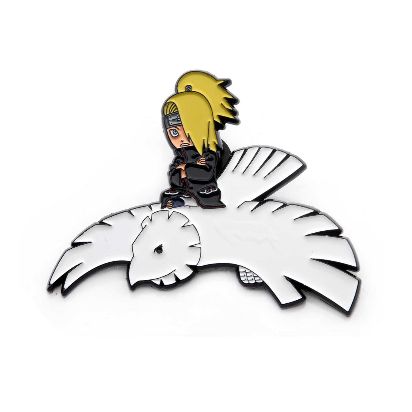 NARUTO CHIBI DEIDARA PIN, Officially Licensed Original Anime Figure "Naruto" The Young Ninja Chibi Deidara Enamel Pin