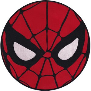 Spiderman Mask - Marvel Comics Embroidered Artwork Iron On Patches, 7.25" Patch