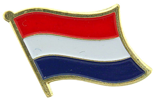 INTERNATIONAL, HOLLAND NETHER Flag - Original Artwork, Expertly Designed PIN - 1"