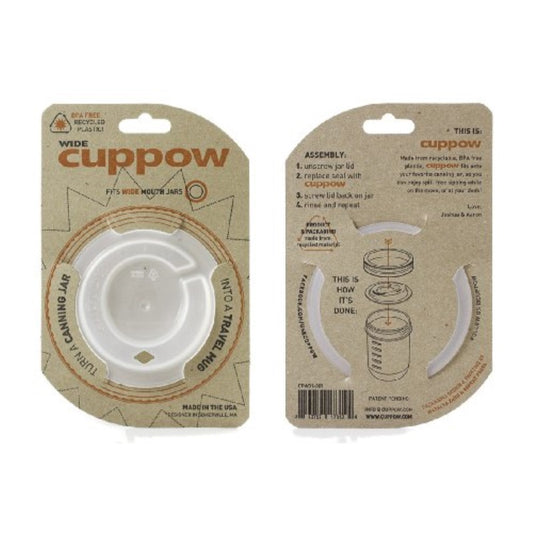 Wide Mouth Cuppow with Straw Tek 60213