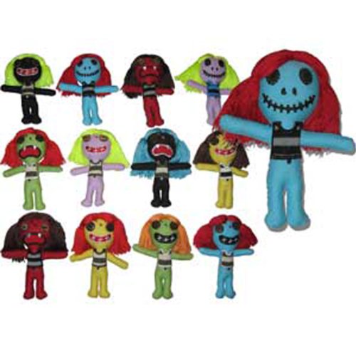 Zombie Vamps Assorted 2.5" Dolls, 12-Pack