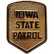 IOWA STATE PATROL PIN, UNITED STATES Patriotic Officially Licensed USA America Artwork, Expertly Designed PIN - 1"