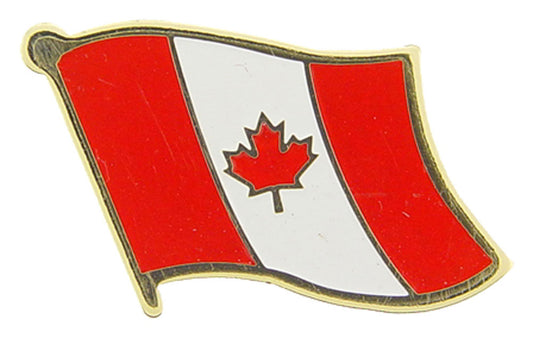 INTERNATIONAL, CANADA Flag - Original Artwork, Expertly Designed PIN - 1"