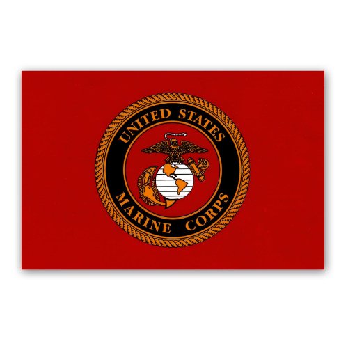 Flag It Marine Flag Decal
