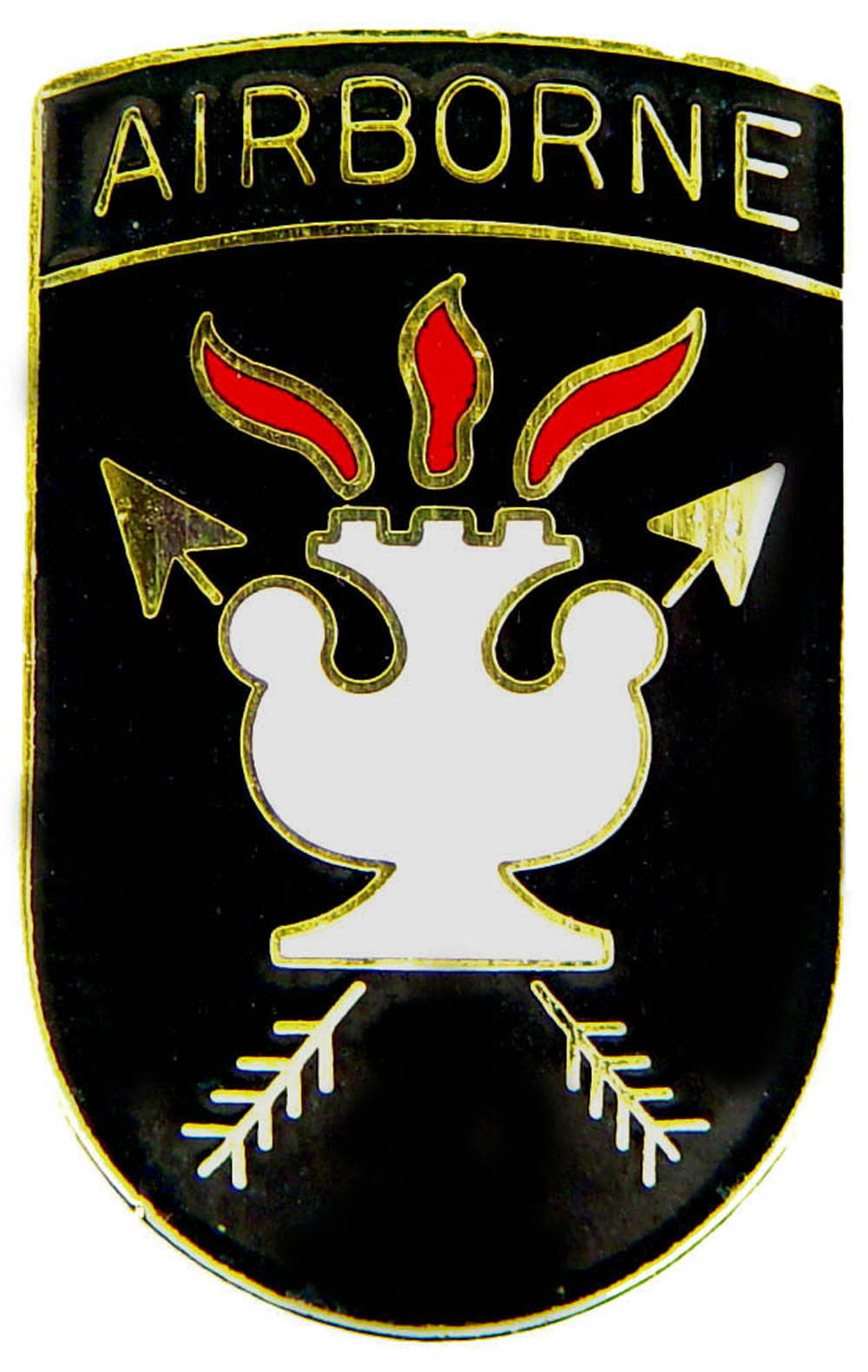U.S. ARMY, AIRBORNE WAR COLLEGE - Original Artwork, Expertly Designed PIN - 1"