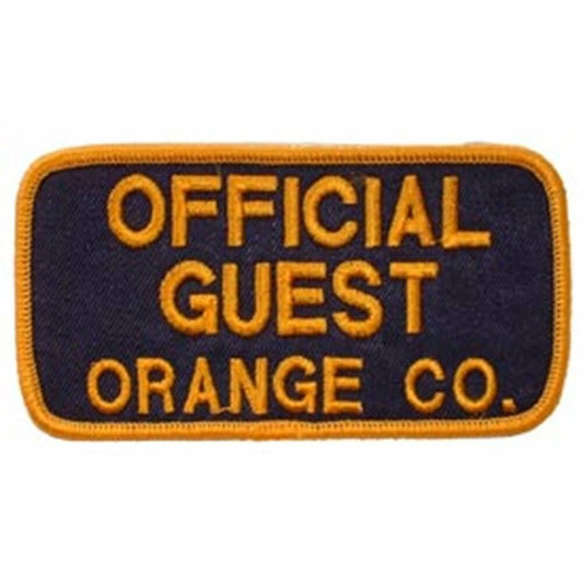 POLICE CA,ORANGE CO, Embroidered Patches, Sew On Iron On Patch - 4"