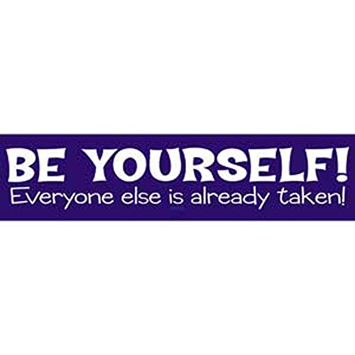 C&D Visionary CDX Saying and Statement Be Yourself Sticker (S-7683)