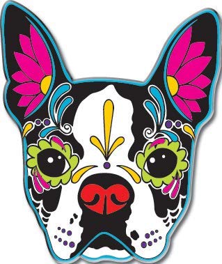 CALI Original Artwork, PRETTY IN INK FRENCH BULLDOG - Enamel LAPEL PIN, 1.25"