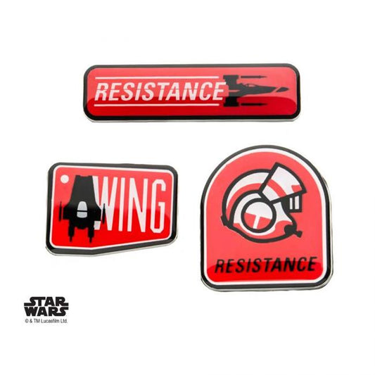 Star Wars, Officially Licensed Artwork Set of 3 - Lapel Pin Set