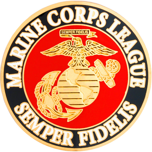 U.S. MARINE LOGO SEMPER FIDELIS - Original Artwork, Expertly Designed PIN XL - 1.5"