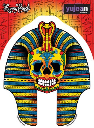 Sunny Buick, SUGAR NEMES, 5.33" x 4.45" - Sticker DECAL