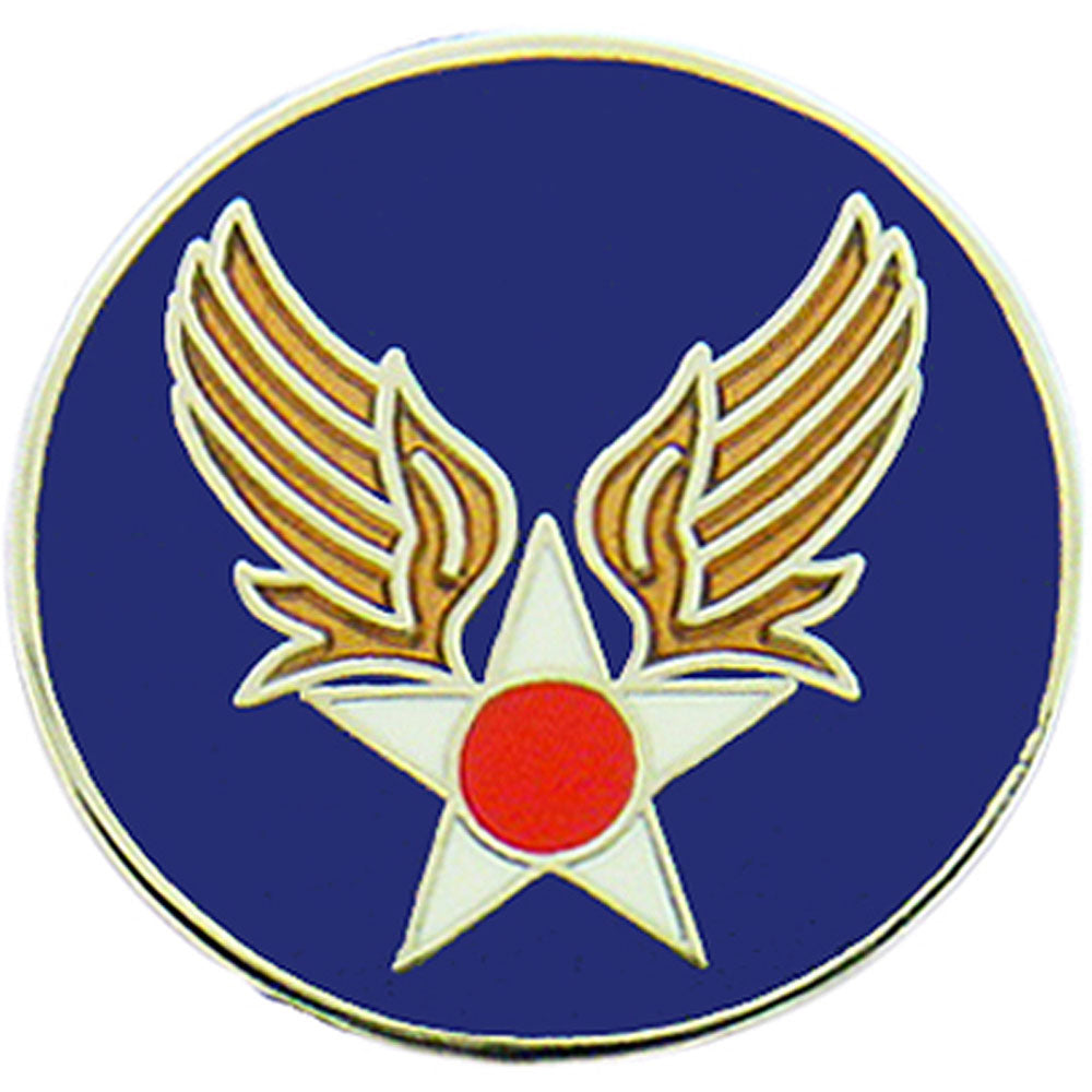 U.S. AIR FORCE, USAF ARMY AIRCORP - Original Artwork, Expertly Designed PIN - 1"