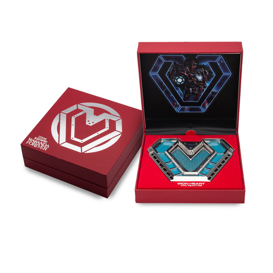Marvel's Black Panther: Wakanda Forever Riri Williams IRON HEART ARC REACTOR Glow-in-the-Dark Magnetic PIN - 4"