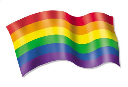 2 x NSI - Pride Rainbow Flag Postcards - 6'' x 4'' Inches