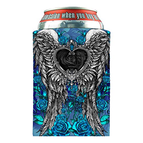 Officially Licnesed, Drink Can Wrap Sleeve (Angel Heart Wings)