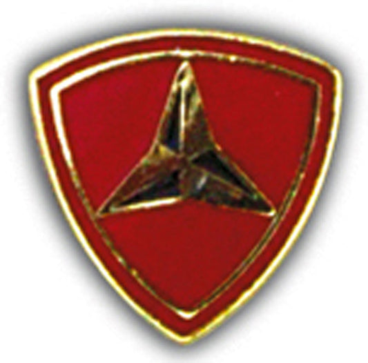 U.S. MARINES, USMC 3rd Division Mini - Original Artwork, Expertly Designed PIN - 0.625"