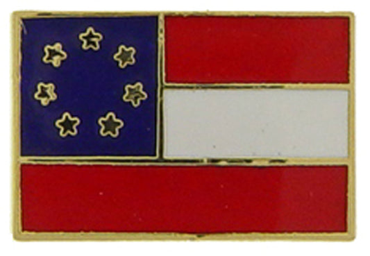 USA & PATRIOTIC, FLAG USA 1st NATIONAL STARS And BARS - Artwork, Expertly Designed PIN - 0.875"
