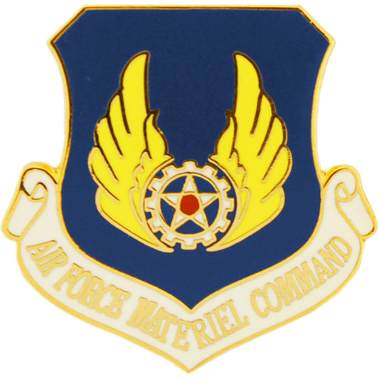 U.S. AIR FORCE, USAF MATERIEL Command - Original Artwork, Expertly Designed PIN - 1"