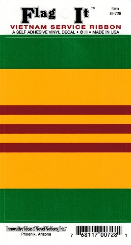 Vietnam Service decal for auto, truck or boat