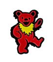 Grateful Dead Dancing Bear, Expertly Designed ENAMEL PIN - 1"
